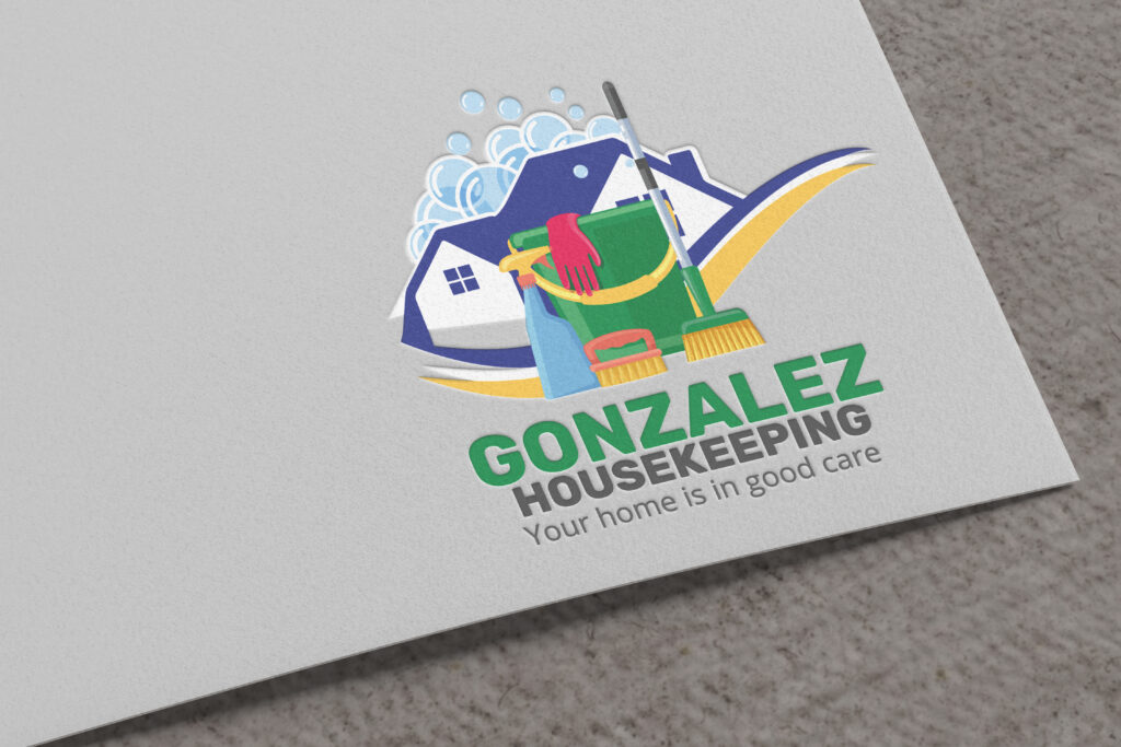 Gonzalez Housekeeping Logo Design