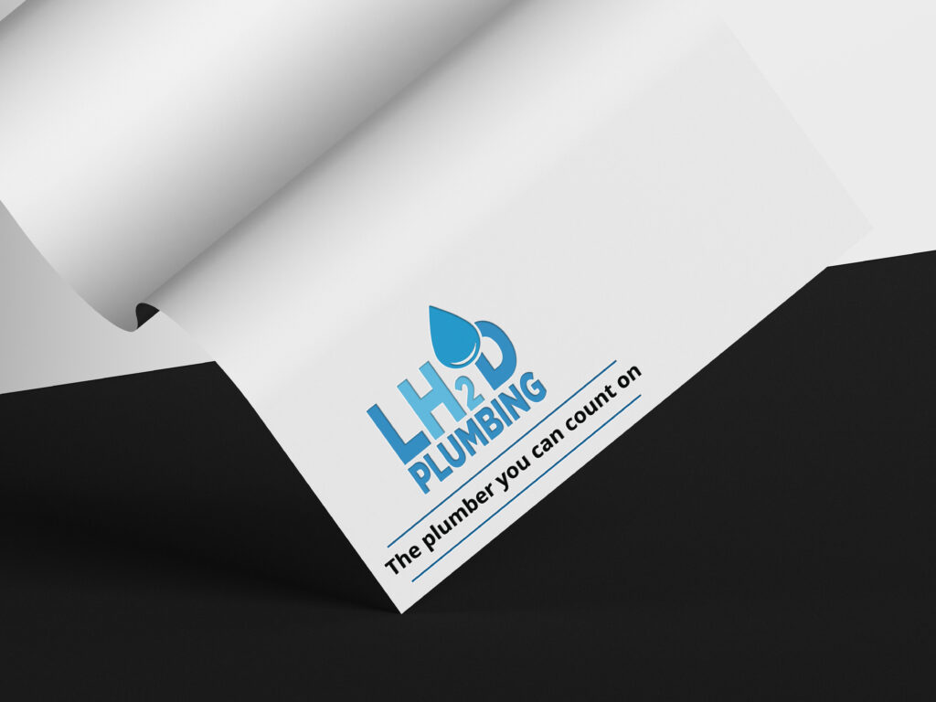 LH2D Plumbing Logo Design