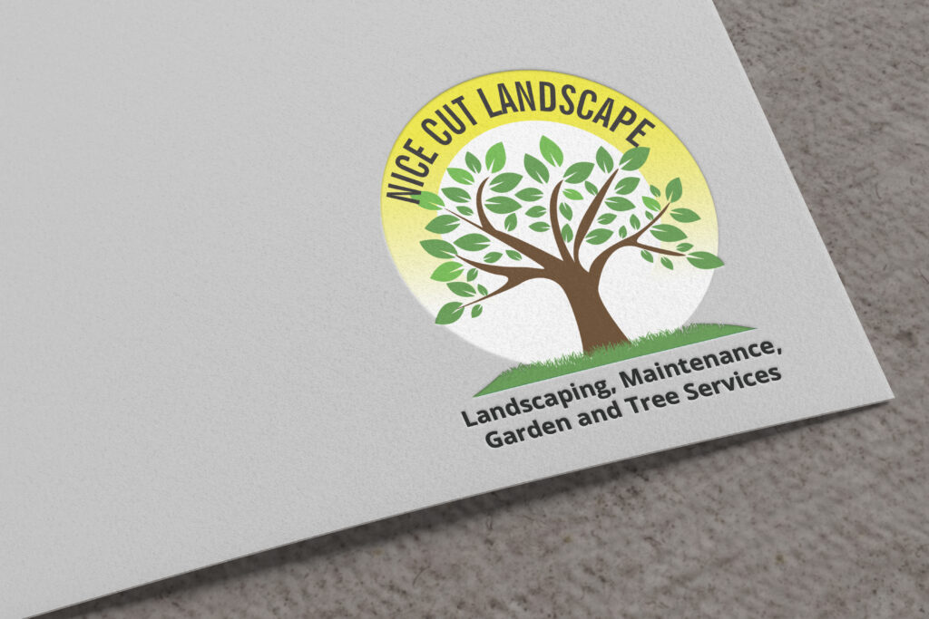 Nice Cut Landscape logo Design